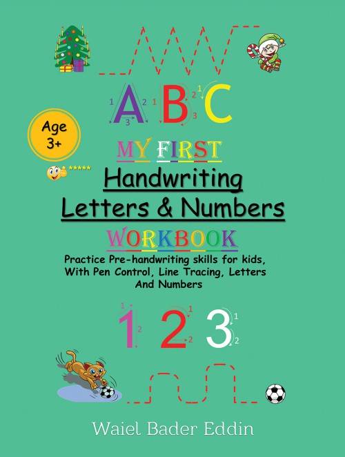 كتابي الأول لأحرف الكتابة اليدوية والأرقام
